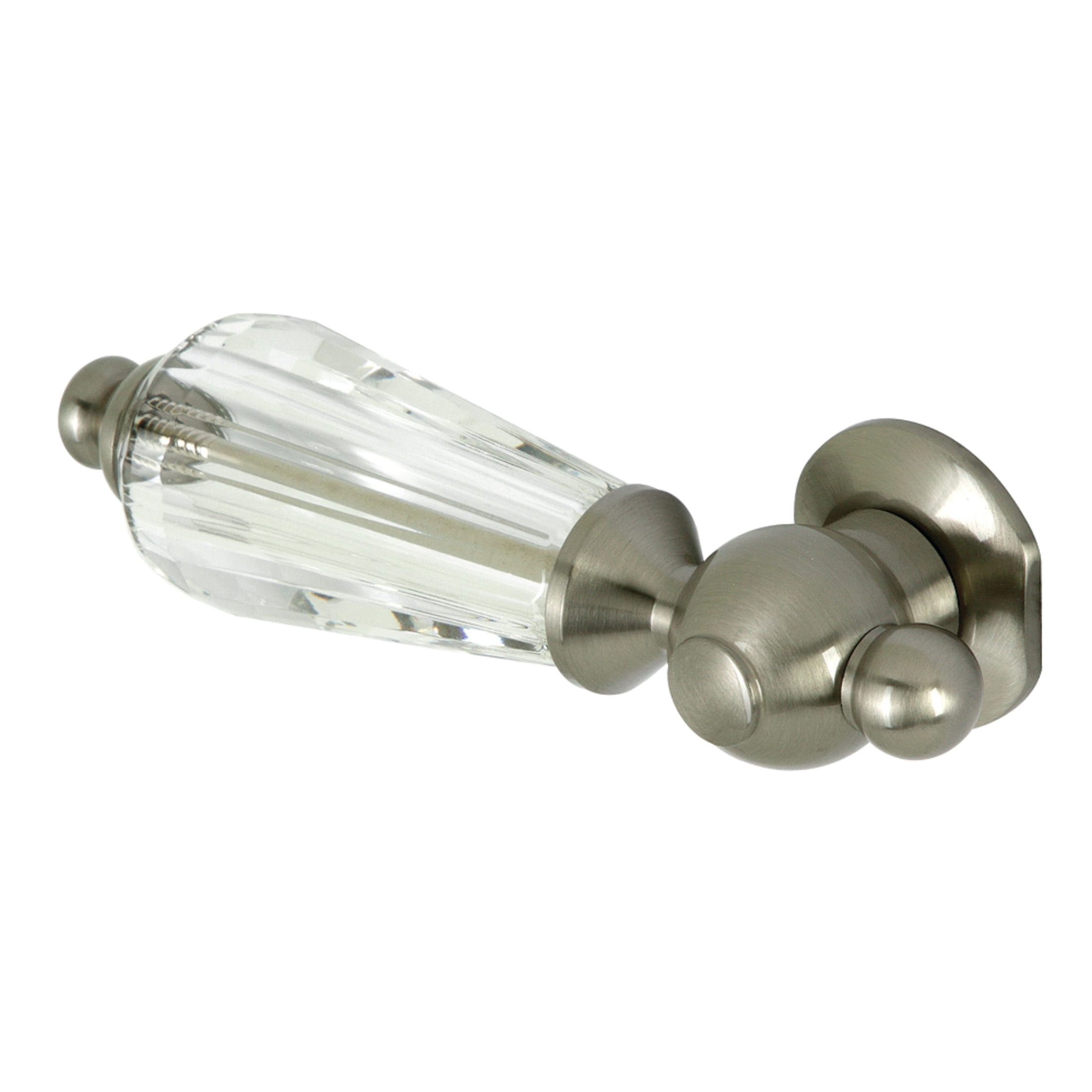 Kingston Brass KTWLL8 Wilshire Front Mount Toilet Tank Lever, Left/Right Installation in Brushed Nickel
