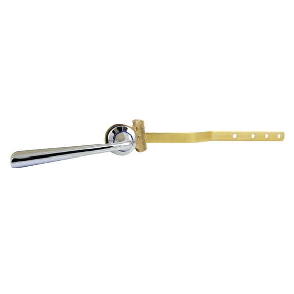 Kingston Brass KTZL1 Silver Sage Front Mount Toilet Tank Lever, Left/Right Installation in Polished Chrome