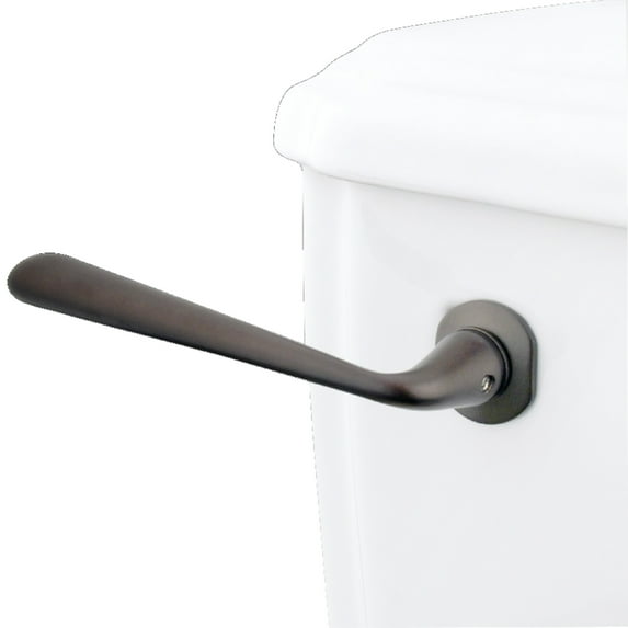 Kingston Brass KTZL5 Silver Sage Front Mount Toilet Tank Lever, Left/Right Installation in Oil Rubbed Bronze