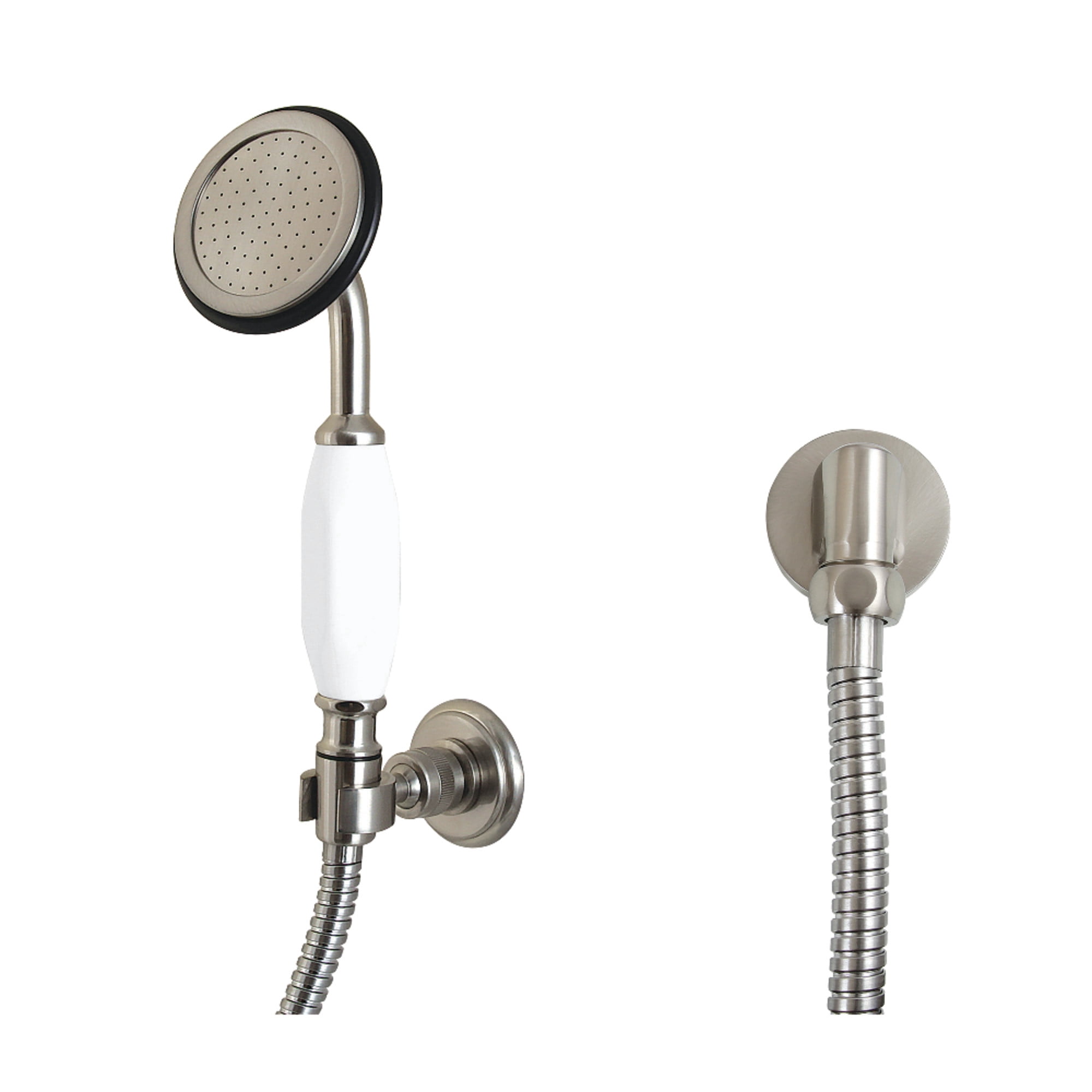 Kingston Brass KX10208SE Vintage Hand Shower Kit, Brushed Nickel