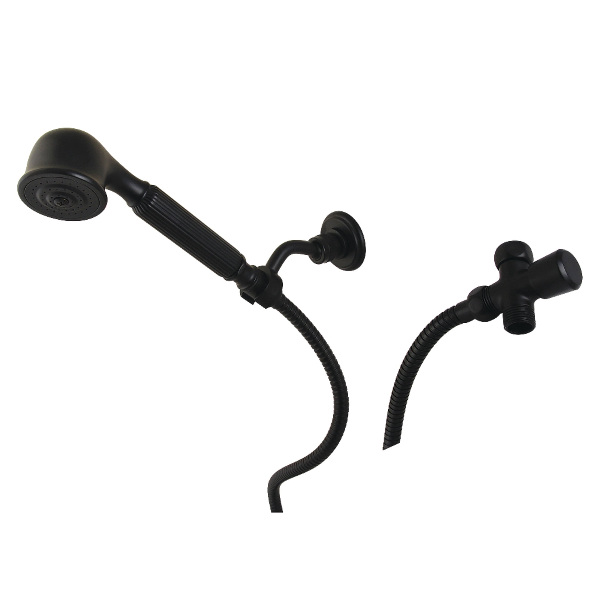 Kingston Brass KX1030BD Restoration Hand Shower Kit, Matte Black