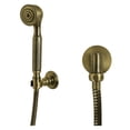 thumbnail image 1 of Kingston Brass KX1033SE Restoration Hand Shower Kit, Antique Brass, 1 of 5