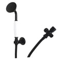thumbnail image 1 of Kingston Brass KX1050SD Victorian Hand Shower Kit, Matte Black, 1 of 5