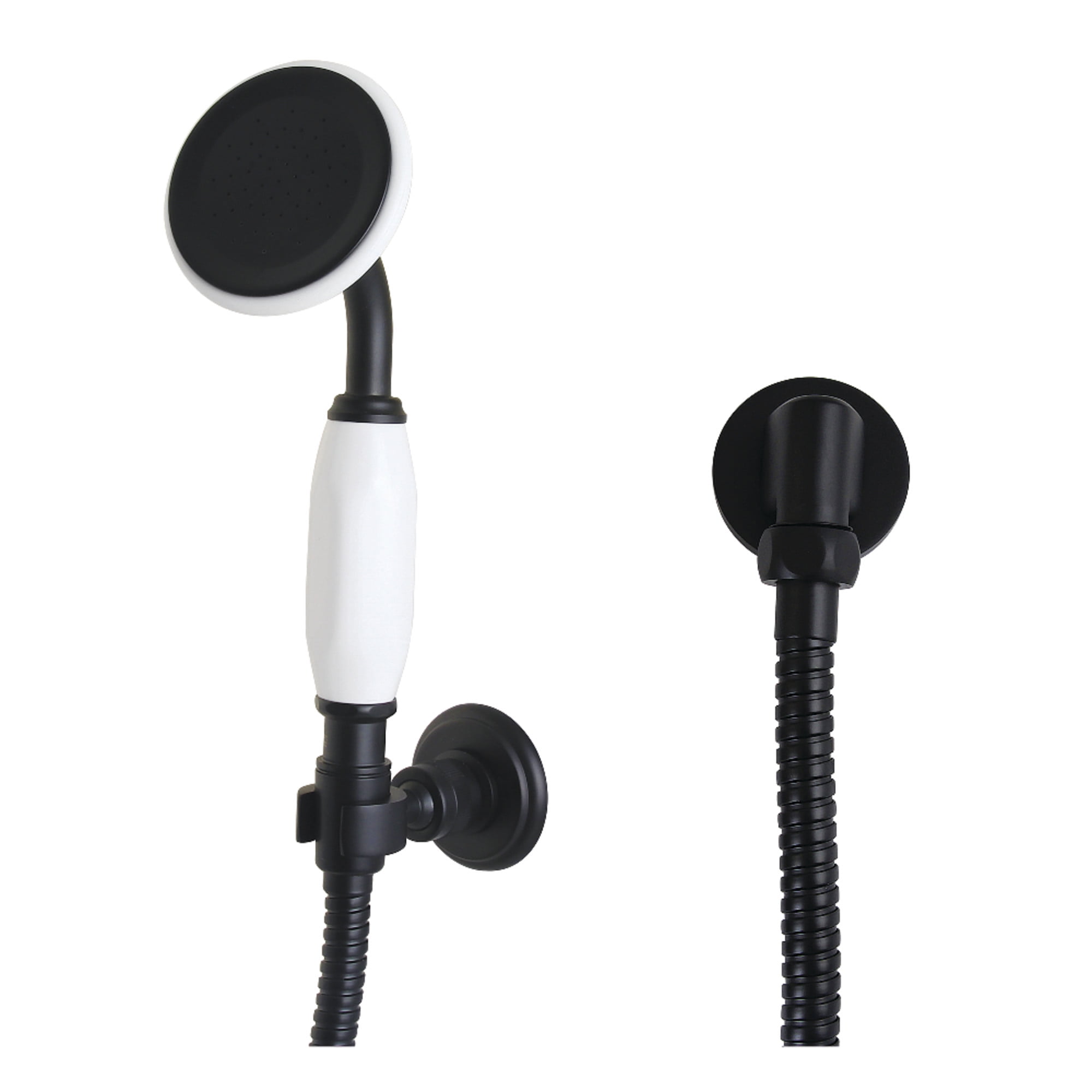 Kingston Brass KX1060SE Victorian Hand Shower Kit, Matte Black