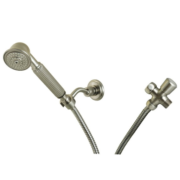 Kingston Brass KX1078BD Vintage Hand Shower Kit, Brushed Nickel