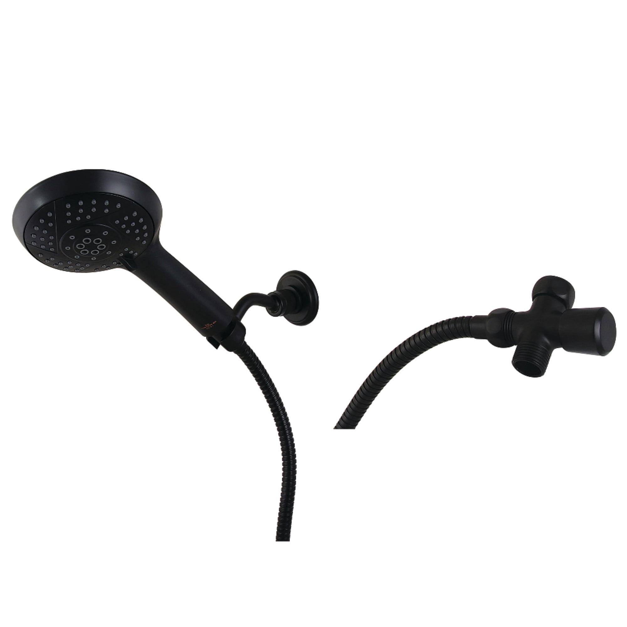 Kingston Brass KX1540BD Vilbosch Multi-Function Hand Shower Kit, Matte Black