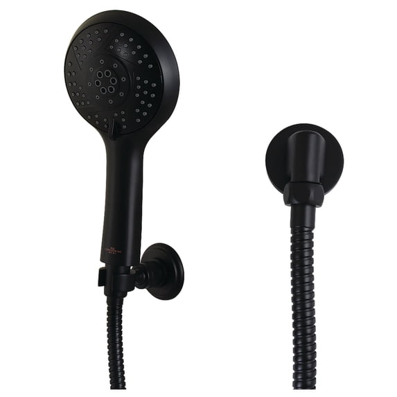 Kingston Brass KX1540SE Vilbosch Multi-Function Hand Shower Kit, Matte Black