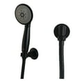 thumbnail image 1 of Kingston Brass KX2520SE Shower Scape Multi-Function Hand Shower Kit, Matte Black, 1 of 5