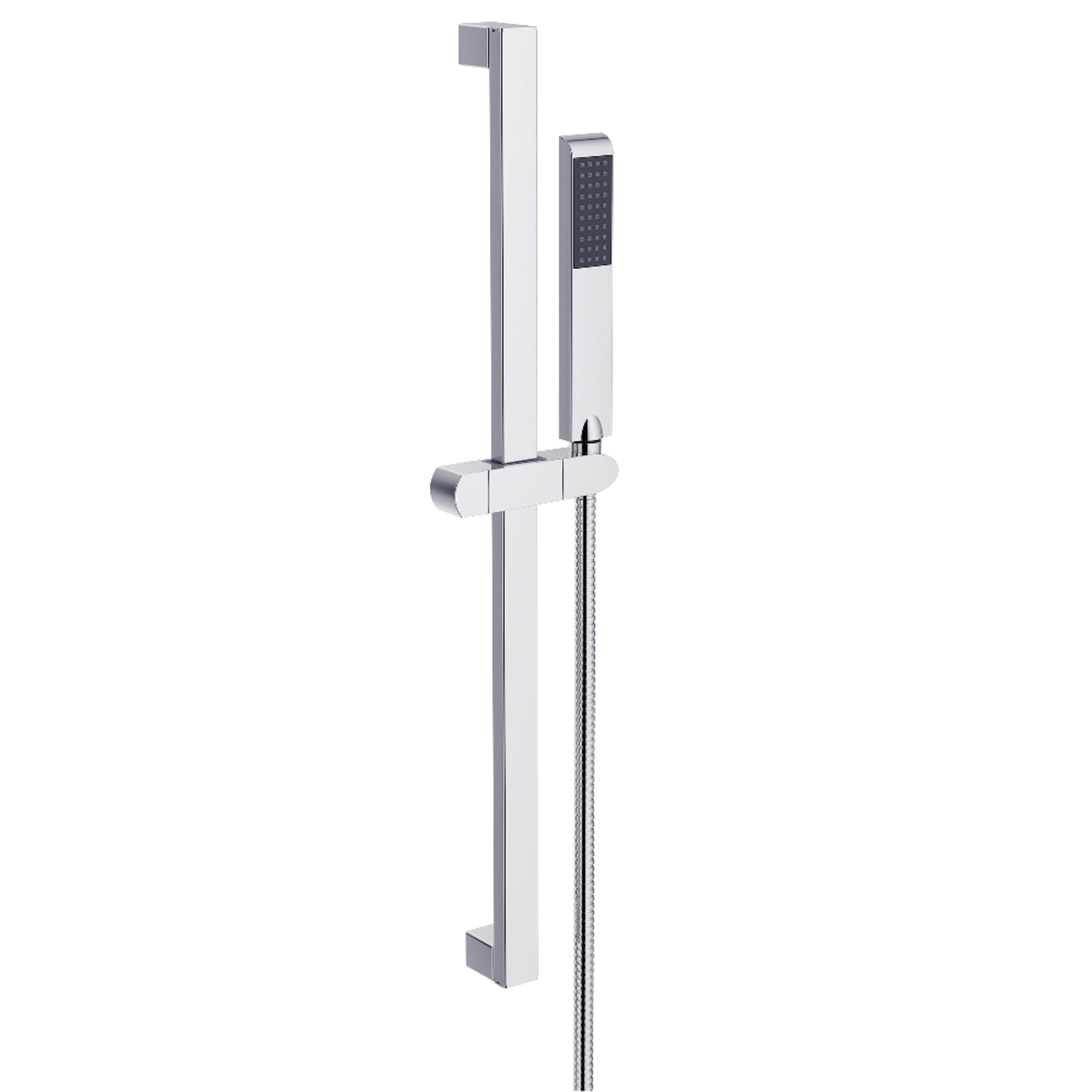 Kingston Brass KX2541 Vilbosch 24-Inch Stainless Steel Shower Slide Bar with Hand Shower and Holder in Polished Chrome