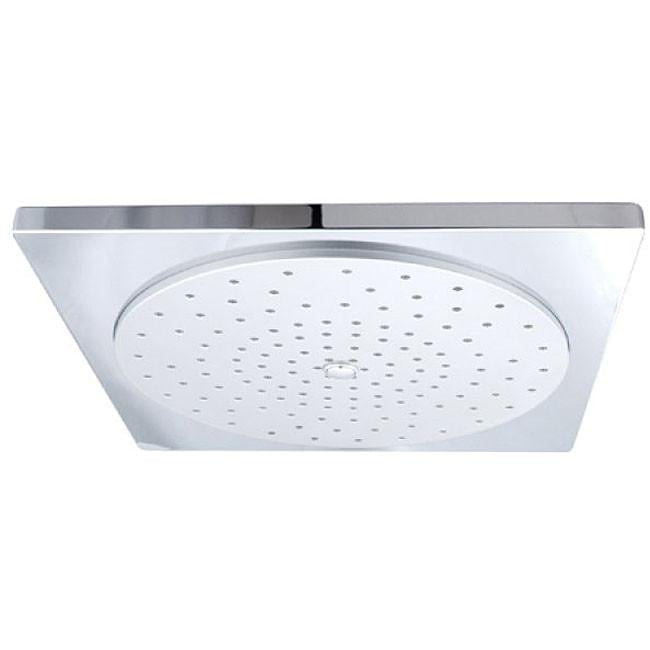 Polished Chrome 12-Inch Square Rain Shower Head