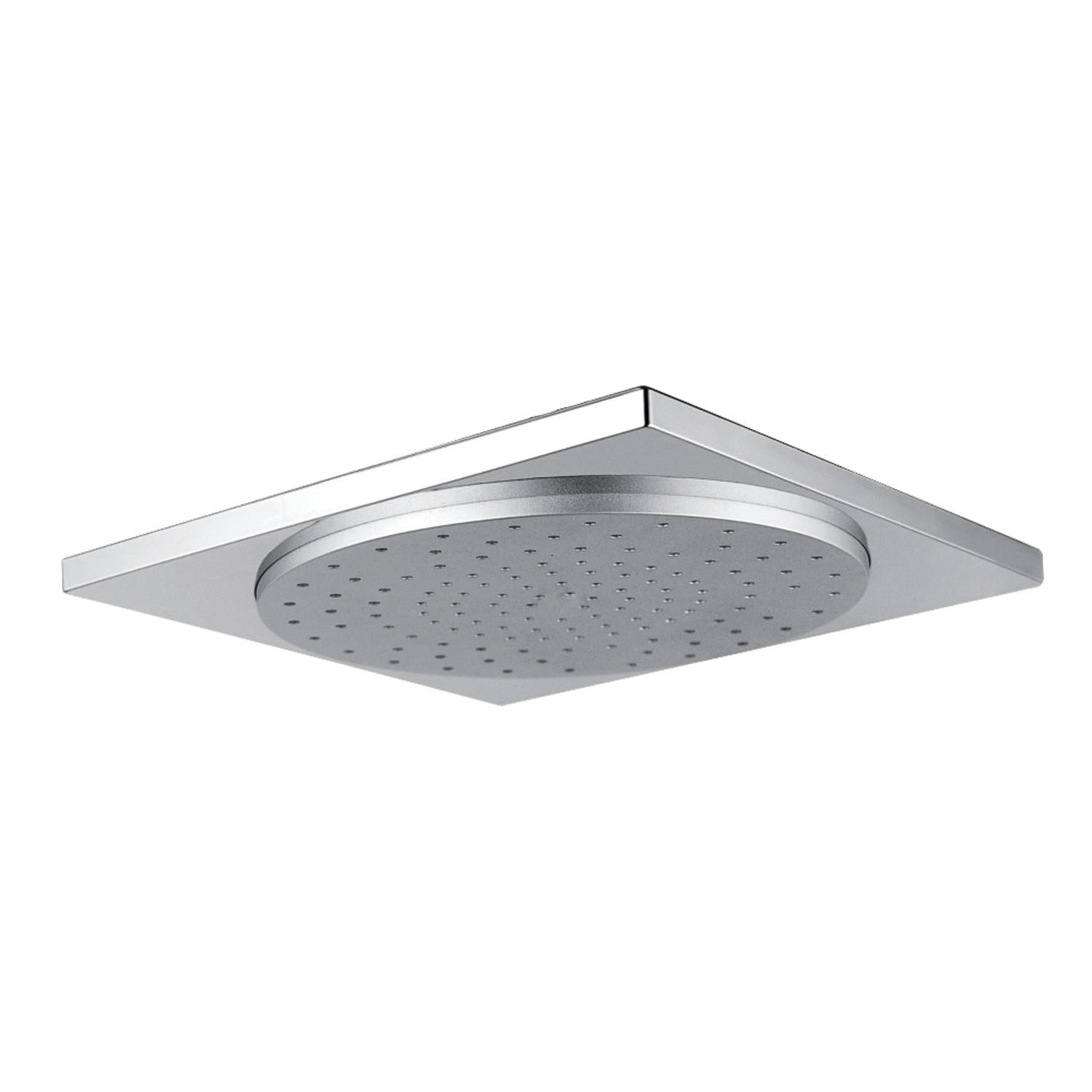 Polished Chrome 12-Inch Square Rain Shower Head