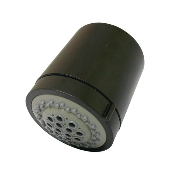 Kingston Brass KX8615 Vilbosch 3-3/16 Inch Round 2-Function ABS Shower Head in Oil Rubbed Bronze