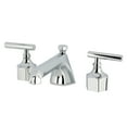 thumbnail image 1 of Kingston Brass KZ4461CML  Widespread Bathroom Faucet with Brass Pop-Up, Polished Chrome, 1 of 4