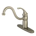 thumbnail image 1 of Kingston Brass KB1575GLLS 8 in. Georgian Centerset Kitchen Faucet without Sprayer, Oil Rubbed Bronze, 1 of 2