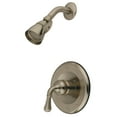 thumbnail image 1 of Kingston Brass KB1638TSO  Single-Handle Pressure Balanced Shower Faucet, Trim Only, Brushed Nickel, 1 of 4