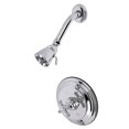 thumbnail image 1 of Kingston Brass KB2631BXTSO Metropolitan Single-Handle Pressure Balanced Shower Faucet, Trim Only, Polished Chrome, 1 of 7