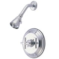 thumbnail image 1 of Kingston Brass KB2631EXSO Single-Handle Pressure Balanced Shower Faucet, Polished Chrome, 1 of 4