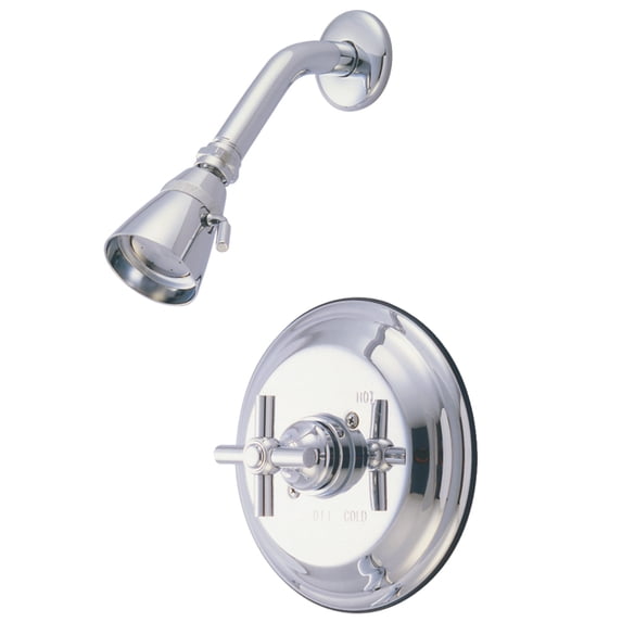 Kingston Brass KB2631EXSO Single-Handle Pressure Balanced Shower Faucet, Polished Chrome