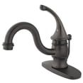 thumbnail image 1 of Kingston Brass KB3405GL Single Handle Mono Deck Lavatory Faucet with Retail Pop-up & Optional Deck Plate, 1 of 3
