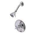 thumbnail image 1 of Kingston Brass KB3631AXTLT Single-Handle Pressure Balanced Shower Faucet, Trim Only, Polished Chrome, 1 of 7