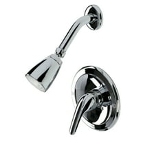 Kingston Brass KB531LSO Single-Handle Shower Faucet, Polished Chrome
