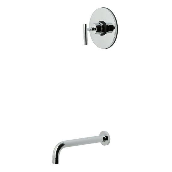 Kingston Brass KB6331CMLTO Manhattan Single-Handle Pressure Balanced Tub Faucet, Polished Chrome