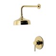 thumbnail image 1 of Kingston Brass KB6332DLSO Concord Single-Handle Pressure Balanced Shower Faucet, Polished Brass, 1 of 7