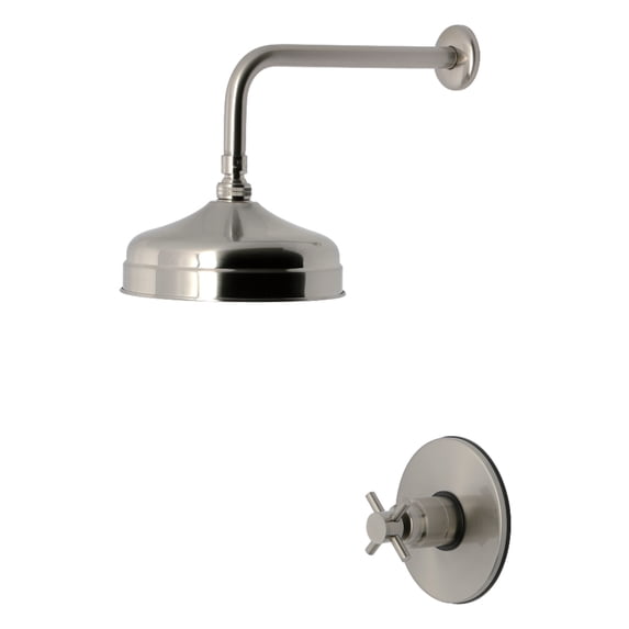 Kingston Brass KB6338DXSO Concord Single-Handle Pressure Balanced Shower Faucet, Brushed Nickel
