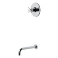 thumbnail image 1 of Kingston Brass KB6331DXTO Concord Single-Handle Pressure Balanced Tub Faucet in Polished Chrome, 1 of 7