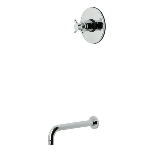 Kingston Brass KB6331DXTO Concord Single-Handle Pressure Balanced Tub Faucet, Polished Chrome