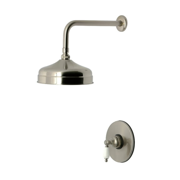 Kingston Brass KB6338PLSO Victorian Single-Handle Pressure Balanced Shower Faucet, Brushed Nickel