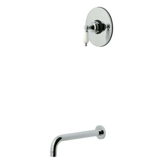 Kingston Brass KB6331PLTO Victorian Single-Handle Pressure Balanced Tub Faucet, Polished Chrome