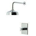 thumbnail image 1 of Kingston Brass KB6341DXSO Concord Single-Handle Pressure Balanced Shower Faucet, Polished Chrome, 1 of 4