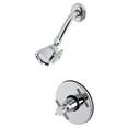 thumbnail image 1 of Kingston Brass KB8691DXSO Single-Handle Pressure Balanced Shower Faucet, Polished Chrome, 1 of 7