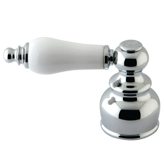 Kingston Brass Kbh601bh Hot Side Porcelain Lever Handle - Chrome