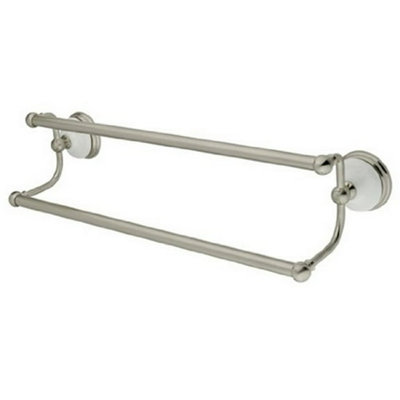 Kingston Brass BA11318SN Kingston Brass BA11318SN Vintage 24 in. Dual Towel Bar  Satin Nickel