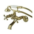 thumbnail image 1 of Kingston Brass Victorian Wall Mount Clawfoot Tub Faucet, 1 of 7