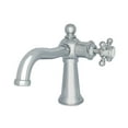 thumbnail image 1 of Kingston Brass KS154BXCP Nautical One-Handle Single-Hole Bathroom Faucet with Push Pop-Up Drain, Polished Chrome, 1 of 4