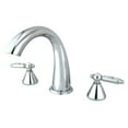 thumbnail image 1 of Kingston Brass Roman Tub Faucet, Polished Chrome, Deck Mount KS2361GL, 1 of 2