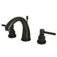 thumbnail image 1 of Kingston Brass KS2965EL 8 in. Widespread Bathroom Faucet, Oil Rubbed Bronze, 1 of 2