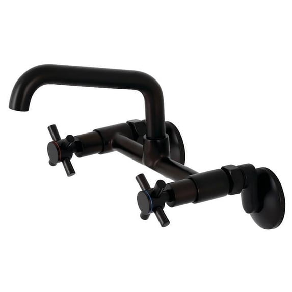 Kingston Brass Wall Mount Kitchen Faucets With Oil Rubbed Bronze KS423ORB