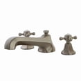 thumbnail image 1 of Kingston Brass Roman Tub Faucet, Brushed Nickel, Deck Mount KS4308BX, 1 of 3