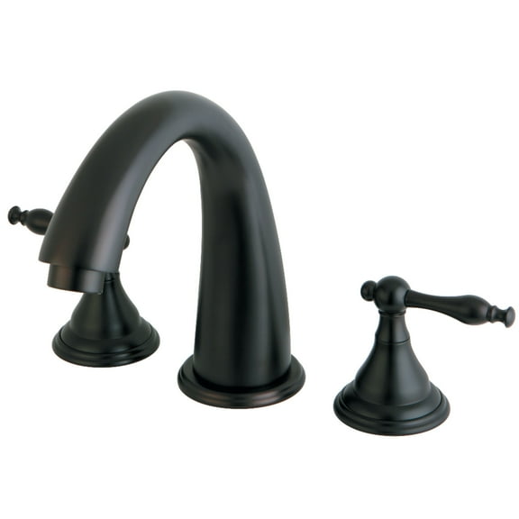 Kingston Brass KS5365NL Royale Two-Handle Deck Mount Roman Tub Faucet, Oil Rubbed Bronze