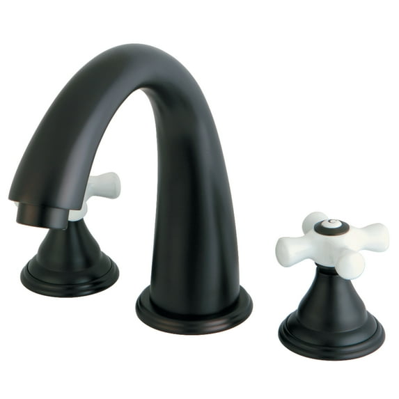 Kingston Brass KS5365PX Royale Two-Handle Deck Mount Roman Tub Faucet, Oil Rubbed Bronze