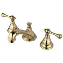 Kingston Brass Widespread Bathroom Faucets In Polished Brass Finish KS5562BL