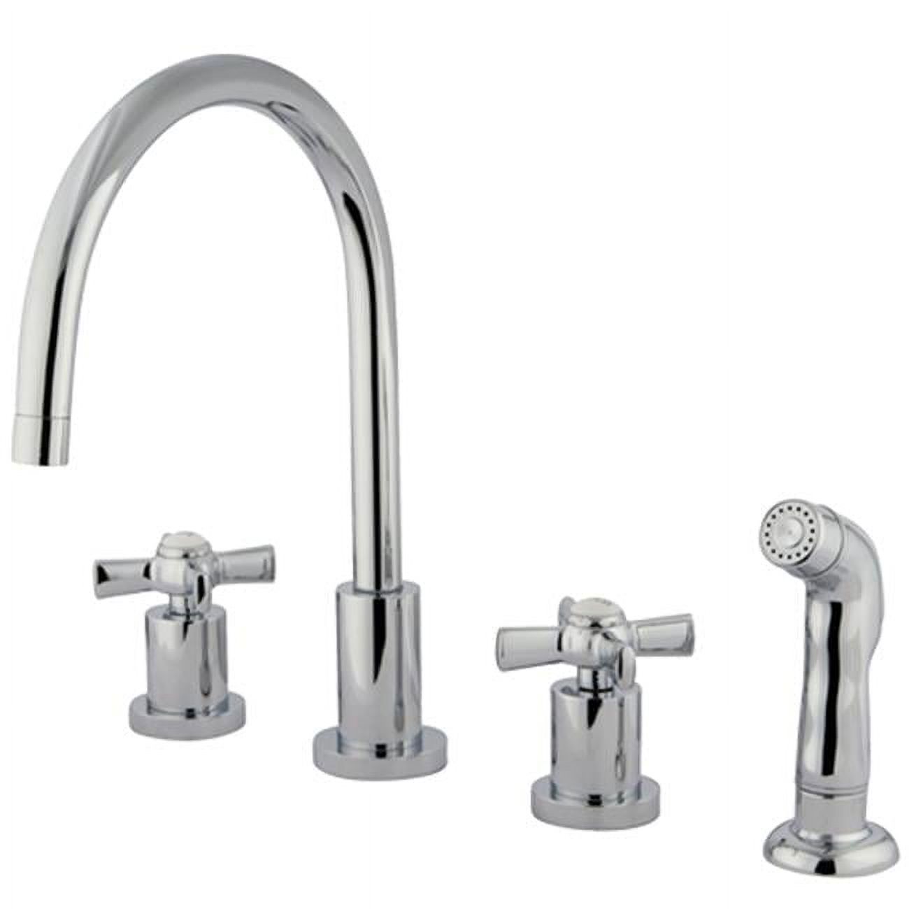 Kingston Brass Millennium Widespread Kitchen Faucet