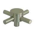 thumbnail image 1 of Kingston Brass Ksh236dx Metal Cross Handle - Nickel, 1 of 1