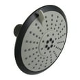thumbnail image 1 of Kingston Brass KX250 Shower Scape 5" Round 5-Function ABS Shower Head, Matte Black, 1 of 3
