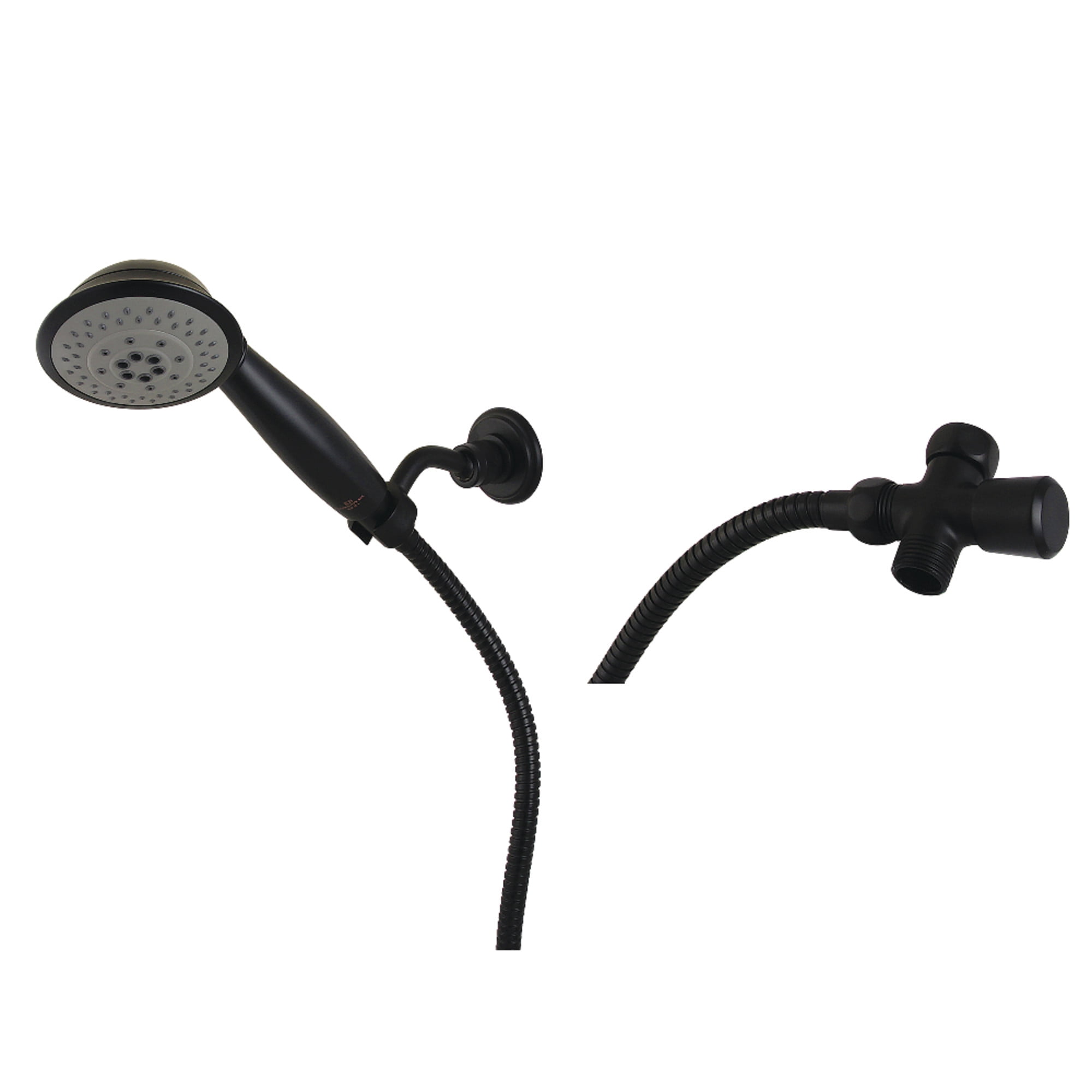 Kingston Brass KX2520BD Shower Scape Multi-Function Hand Shower Kit, Matte Black