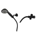 thumbnail image 1 of Kingston Brass KX2520BD Shower Scape Multi-Function Hand Shower Kit, Matte Black, 1 of 5